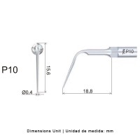 INSERT PERIO P10 POUR EMS