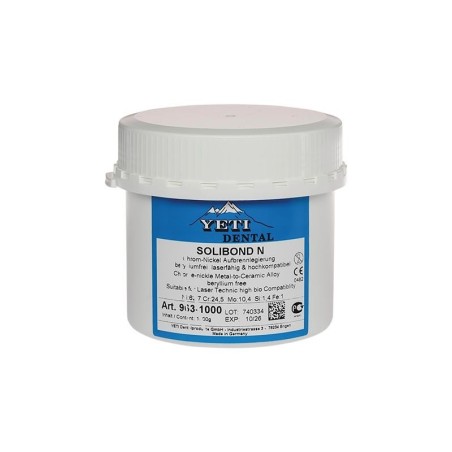 SOLIBOND N  metal pour metal ceramica a base de Ni Cr 1000 gr