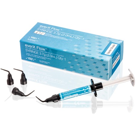 Seringue EVERX FLOW DENTIN SHADE 3,7 g.FLUID COMPOSITE, composite fluide dentinaire