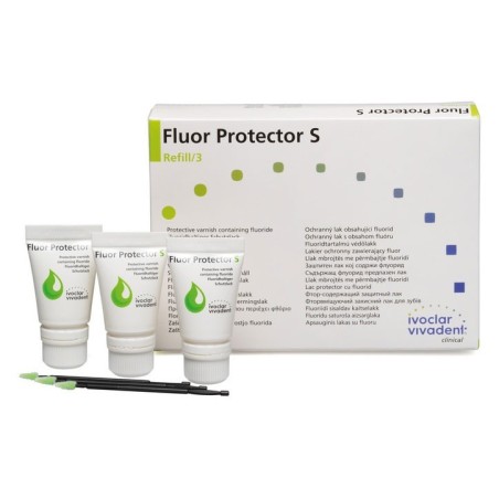 FLUOR PROTECTEUR S REFILL 3 x 7 g. VERNIS PROTECTEUR AVEC FLUORURE