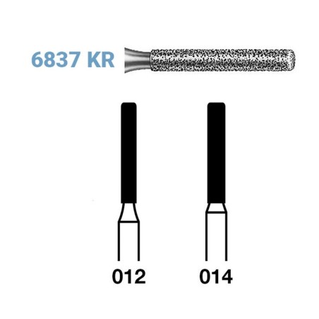 FRAISE DIAMANT 6837KR-314 FG 5 unites