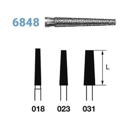 FRAISE DIAMANT 6848-314 FG 5 unites