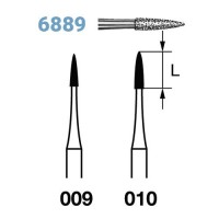 FRAISE DIAMANT 6889-314 FG 5 unites