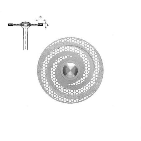 DISQUE DIAMANT 6924-104-180 KOMET 1 ud