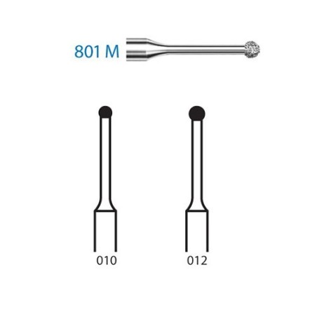 FRAISE DIAMANT 801M-314 FG 5 unites