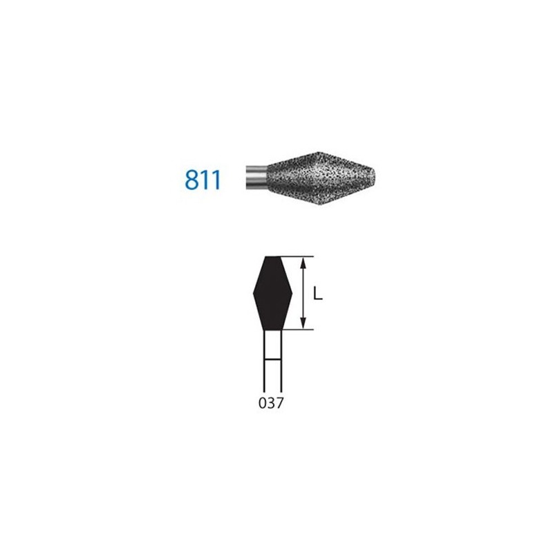 FRAISE DIAMANT 811-314-037 FG 5 unites