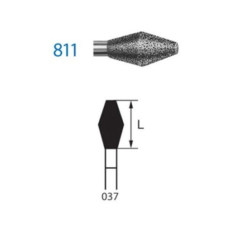 FRAISE DIAMANT 811-314-037 FG 5 unites