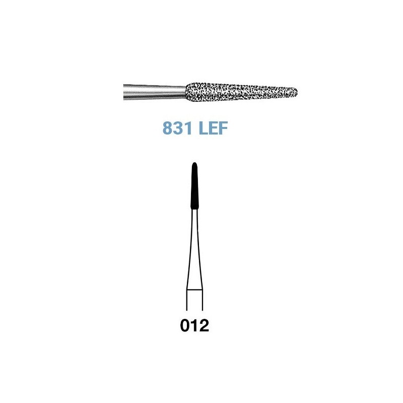 FRAISE DIAMANT 831LEF-204-012 CA 5 unites