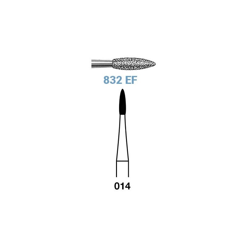 FRAISE DIAMANT 832EF-204-014 CA 5 unites