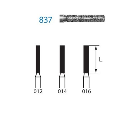 FRAISE DIAMANT 837-314 FG 5 unites