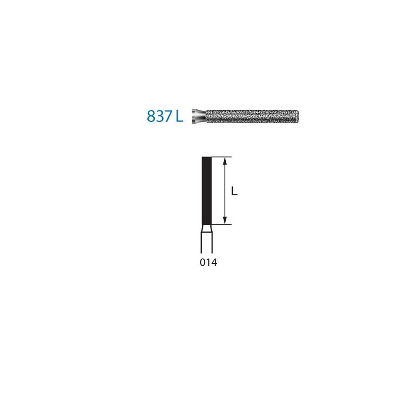 FRAISE DIAMANT 837L-314-014 FG 5 unites