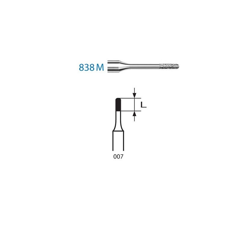 FRAISE DIAMANT 838M-313-007 5 unites