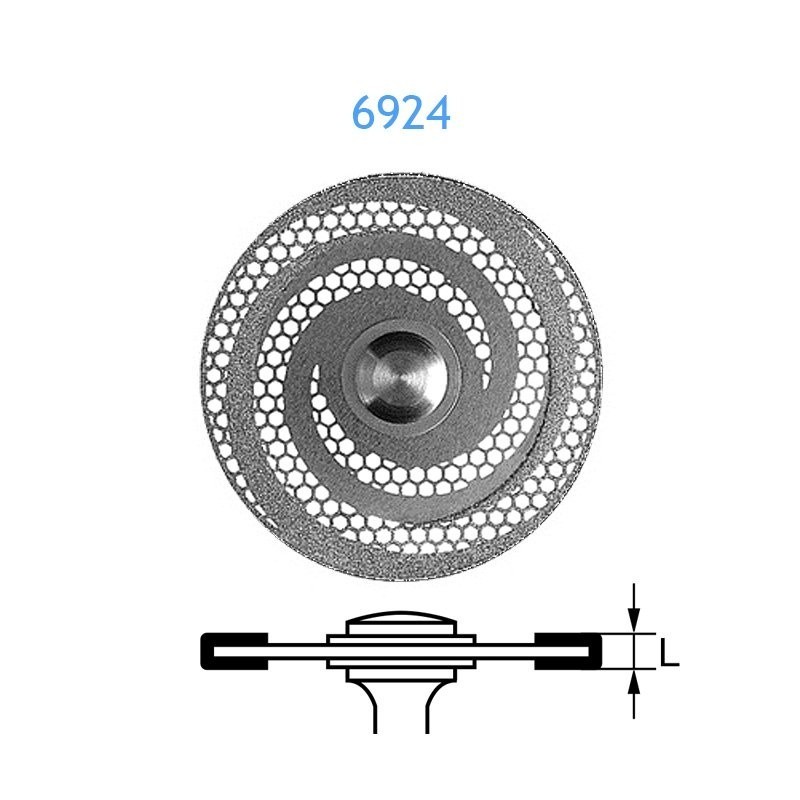 DISQUE DIAMANT 6924-104-300 KOMET 1 ud