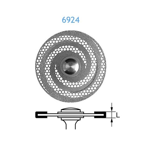 DISQUE DIAMANT 6924-104-300 KOMET 1 ud