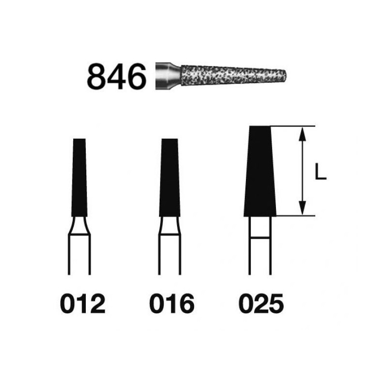 FRAISE DIAMANT 846-314 FG 5 unites FRAISE DIAMANT 846-314 FG 5 unites