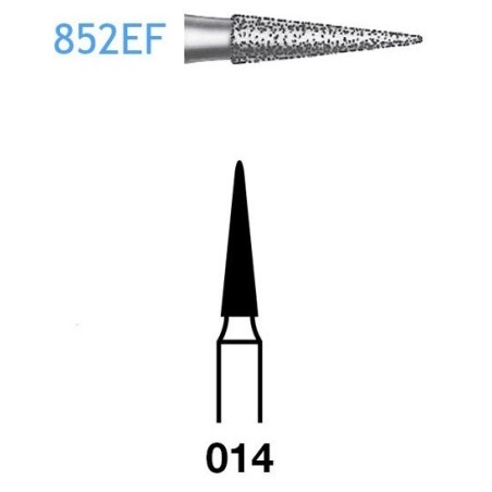 FRAISE DIAMANT 852EF-314-014 FG 5 unites