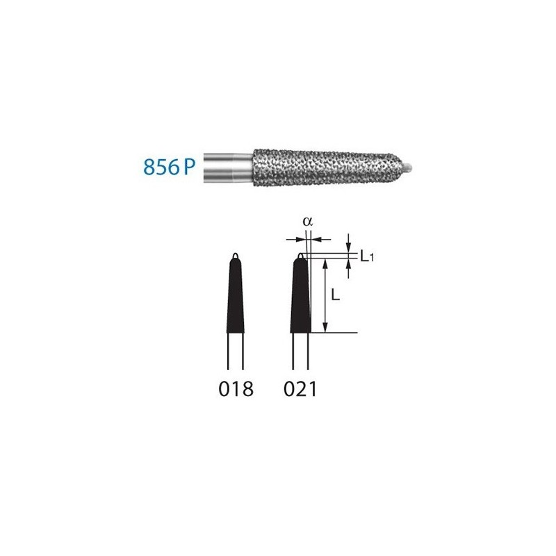 FRAISE DIAMANT 856P-314-018 FG 5 unites