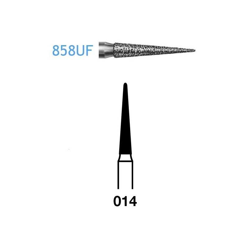 FRAISE DIAMANT 858UF-314-014 FG 5 unites