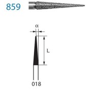 FRAISE DIAMANT 859-104-018 PM 5 unites