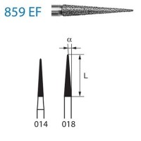 FRAISE DIAMANT 859EF-314-018 FG 5 unites