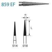 FRAISE DIAMANT 859EF-314-018 FG 5 unites