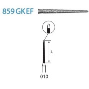 FRAISE DIAMANT 859GKEF-314-010 FG 5 unites