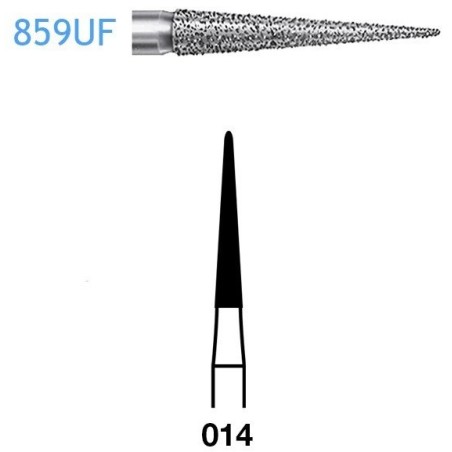 FRAISE DIAMANT 859UF-314-014 FG 5 unites