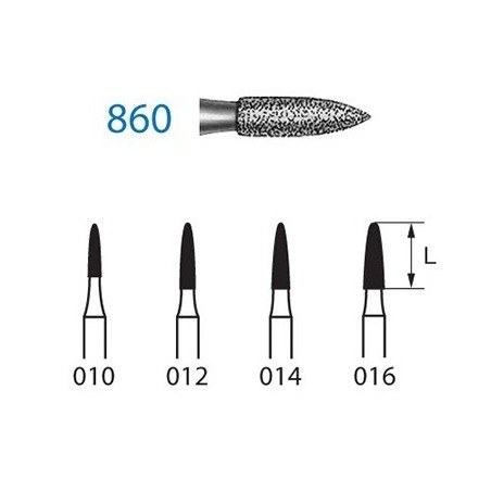 FRAISE DIAMANT 860-314-016 FG 5 unites