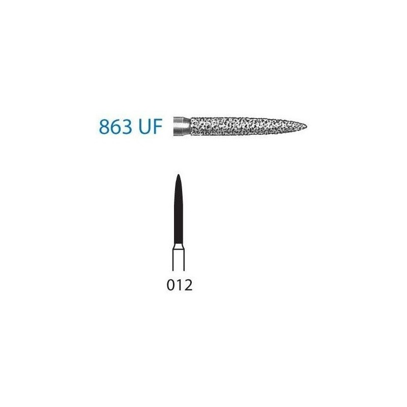 FRAISE DIAMANT 863UF-314-012 FG 5 unites