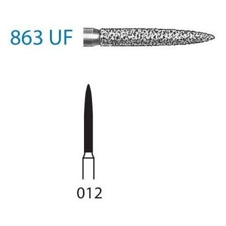 FRAISE DIAMANT 863UF-314-012 FG 5 unites