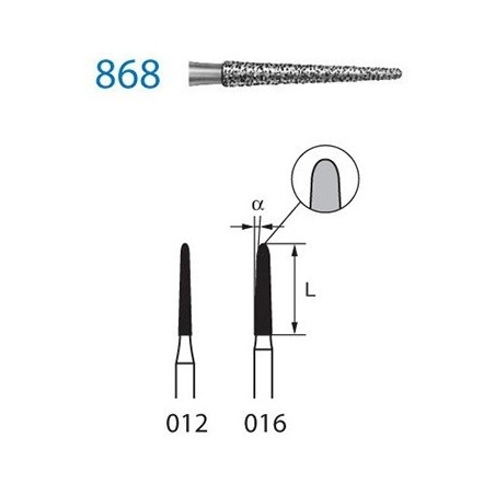 FRAISE DIAMANT 868-314 FG 5 unites