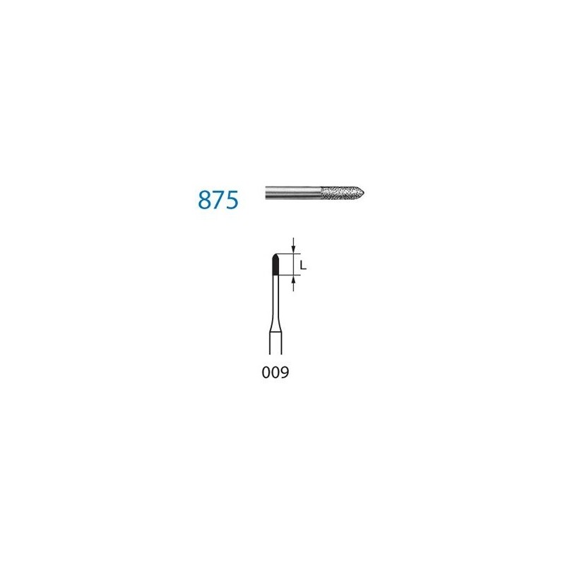 FRAISE DIAMANT 875-314-009 FG 5 unites