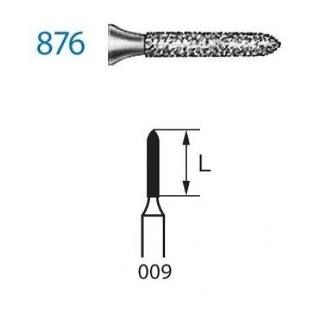 FRAISE DIAMANT 876-314-009 FG 5 unites