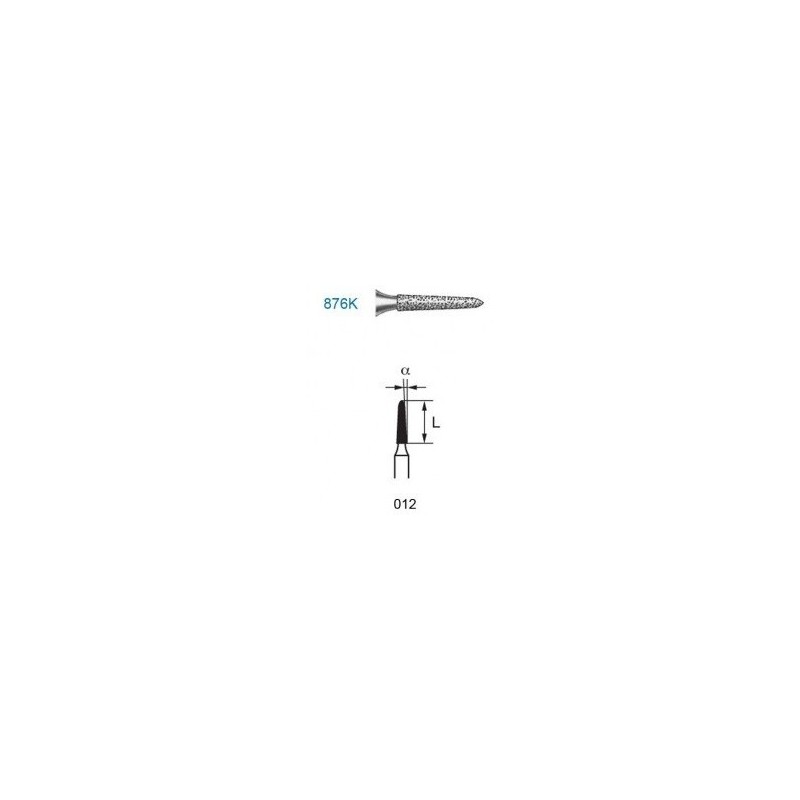 FRAISE DIAMANT 876K-314-012 FG 5 unites