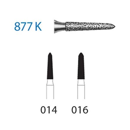 FRAISE DIAMANT 877K-314 FG 5 unites