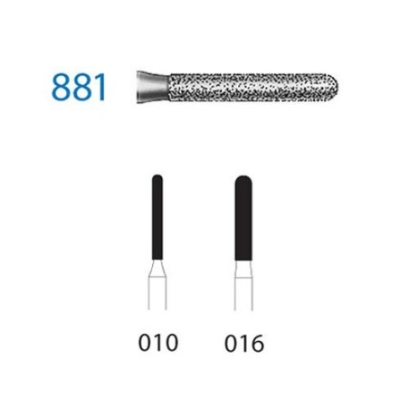FRAISE DIAMANT 881-314 FG 5 unites