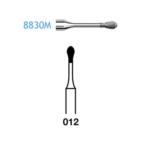 FRAISE DIAMANT 8830M-314-012 FG 5 unites