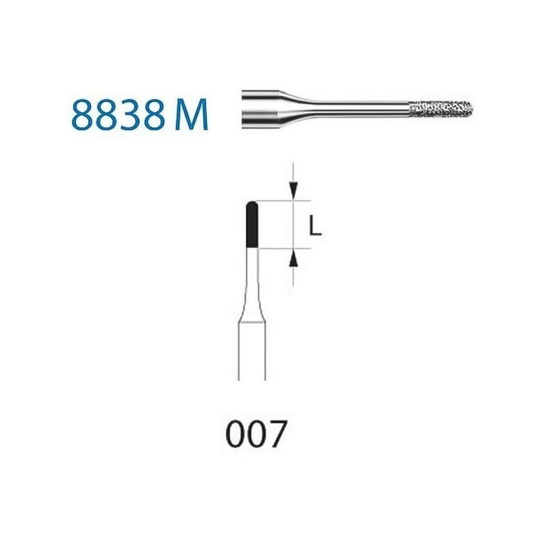 FRAISE DIAMANT 8838M-314-007 FG 5 unites