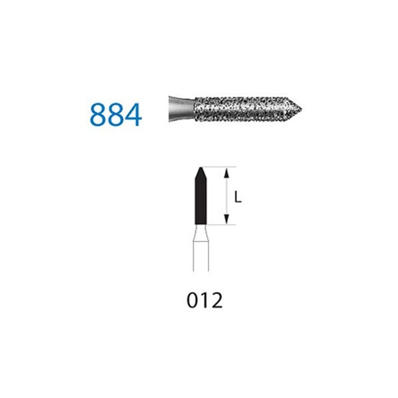 FRAISE DIAMANT 884-314-012 FG 5 unites