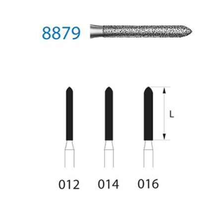 FRAISE DIAMANT 8879-314 FG 5 unites