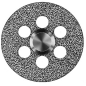 DISQUE DIAMANT LABORATOIRE 918PB-104-220 PM 1 ud