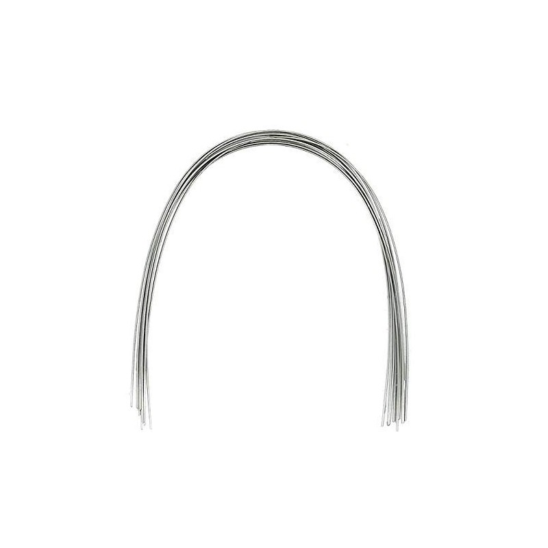 ARCS NITI SUPER ELASTIC RECTANGULAIRE INFERIEURE NATURAL 10 Unites