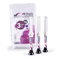M BASIC CIMENT OBTURATION PROVISOIRE 3 x 3 g
