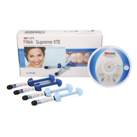 FILTEK SUPREME XTE KIT MULTITONO 4 SERINGUES
