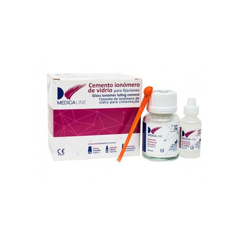 M-ZEM GLASS CIMENT IONOMERE VERRE 35G.+15ML.+ACC