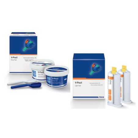 V-POSIL STARTER KIT PUTTY SOFT + LIGHT FAST + EMBOUTS MELANGEURS