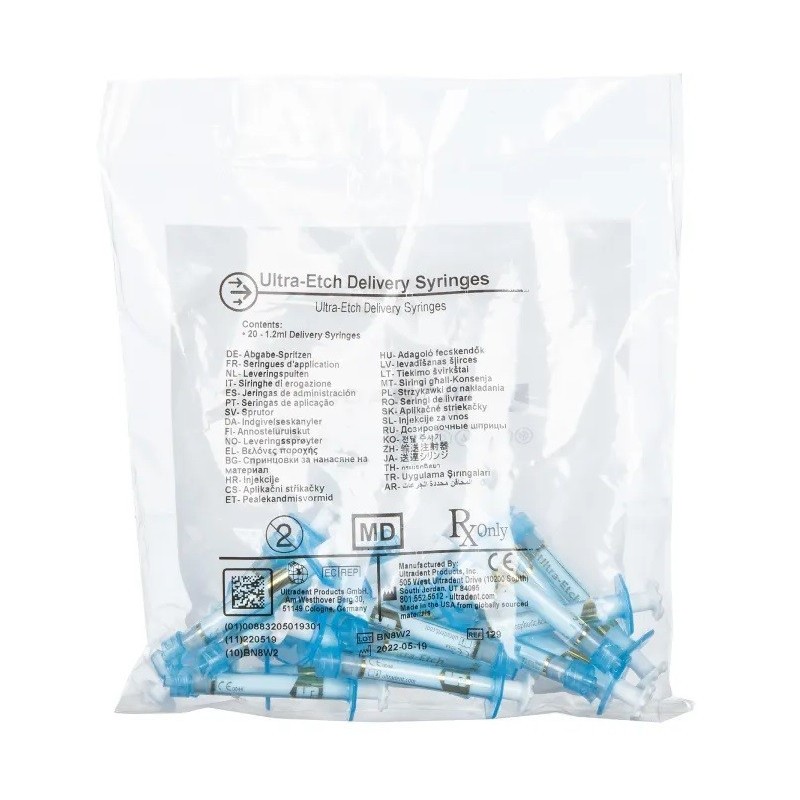 ULTRA ETCH SERINGUES VACIAS 20 x 1,2 ml