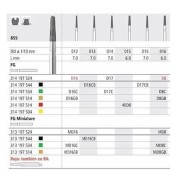 FRAISES DIAMANT C 855 016 FGSS GRAIN EPAIS 6 unites