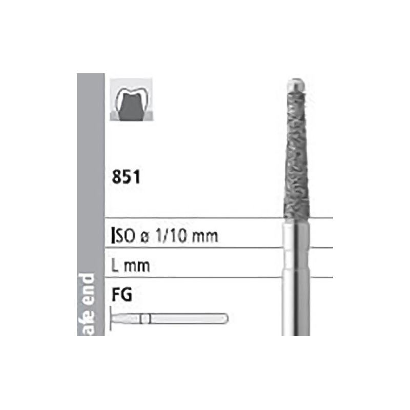 FRAISES DIAMANT C 851 014 FG GRAIN EPAIS 6 unites