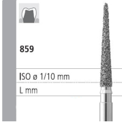 FRAISES DIAMANT 859 010 FG GRAIN U FINE 6 unites